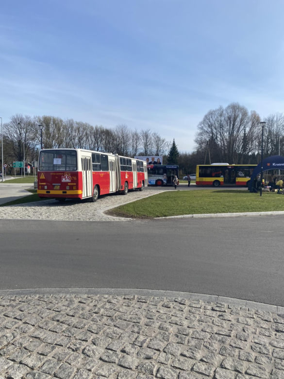 Prezentacja elektrycznych autobusów w Kraśniku