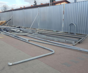 Po starym markecie prawie nie ma śladu. Nowy jesienią