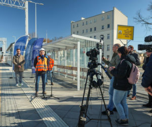 Otworzyli przejście podziemne na remontowanym dworcu PKP w Ostródzie