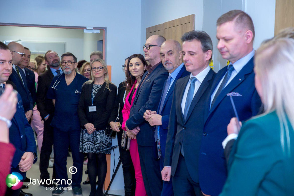 Oddział Kardiologiczny i Izba Przyjęć po remoncie w Szpitalu Wielospecjalistycznym w Jaworznie