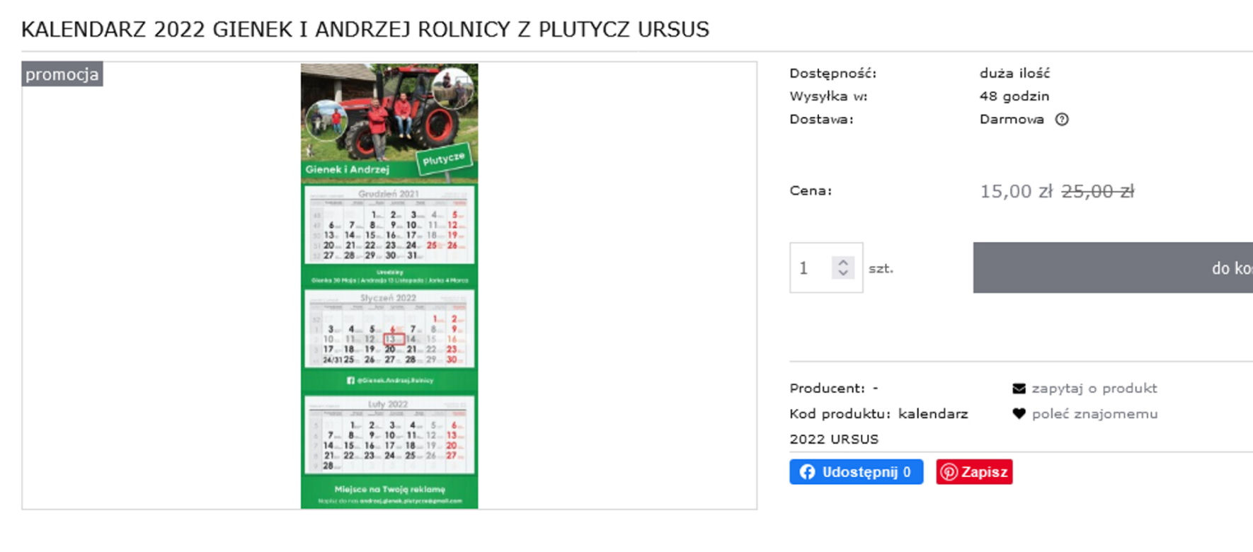 Podlasie. Gadżety z wizerunkiem Gienka i Andrzeja