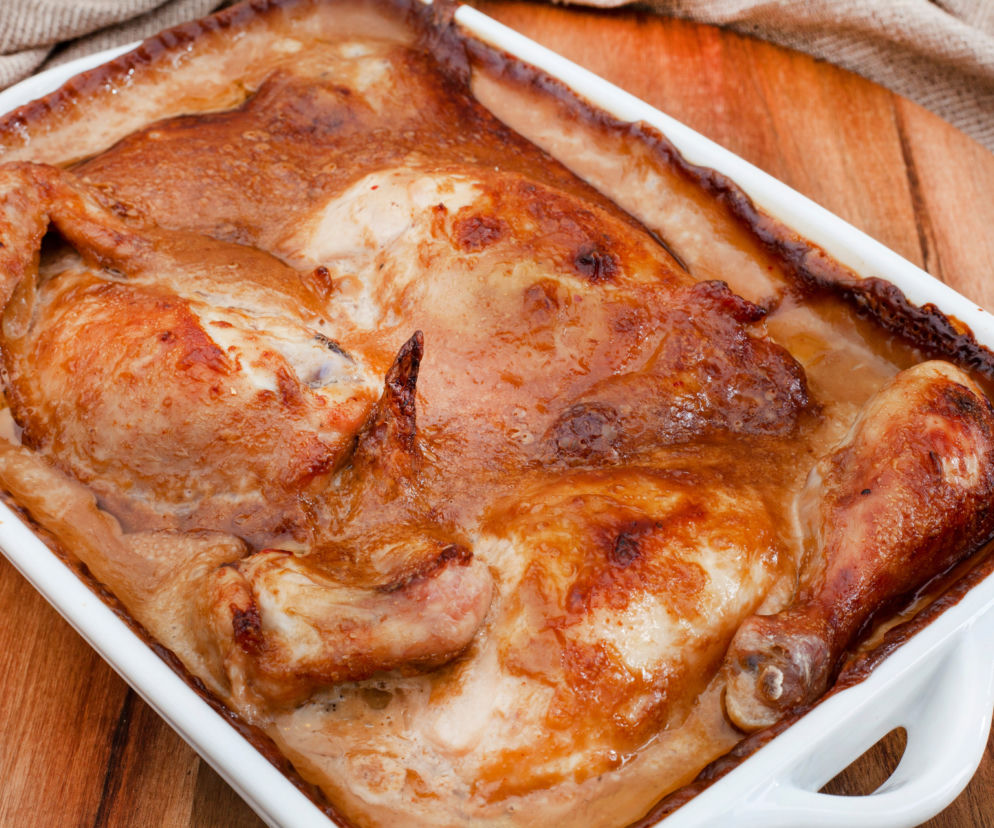 Nóżki kurczaka pieczone w majonezie i keczupie