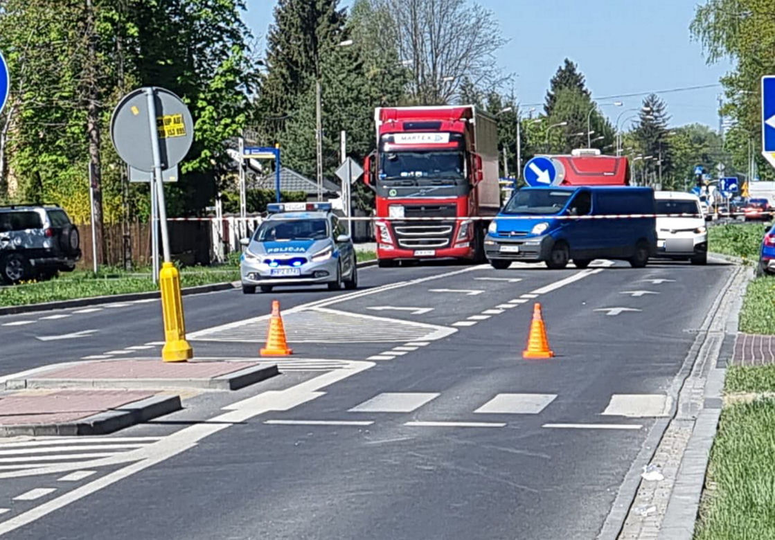 Kierowca bez uprawnień potrącił 13-letniego rowerzystę. Chłopiec też nie był bez winy 