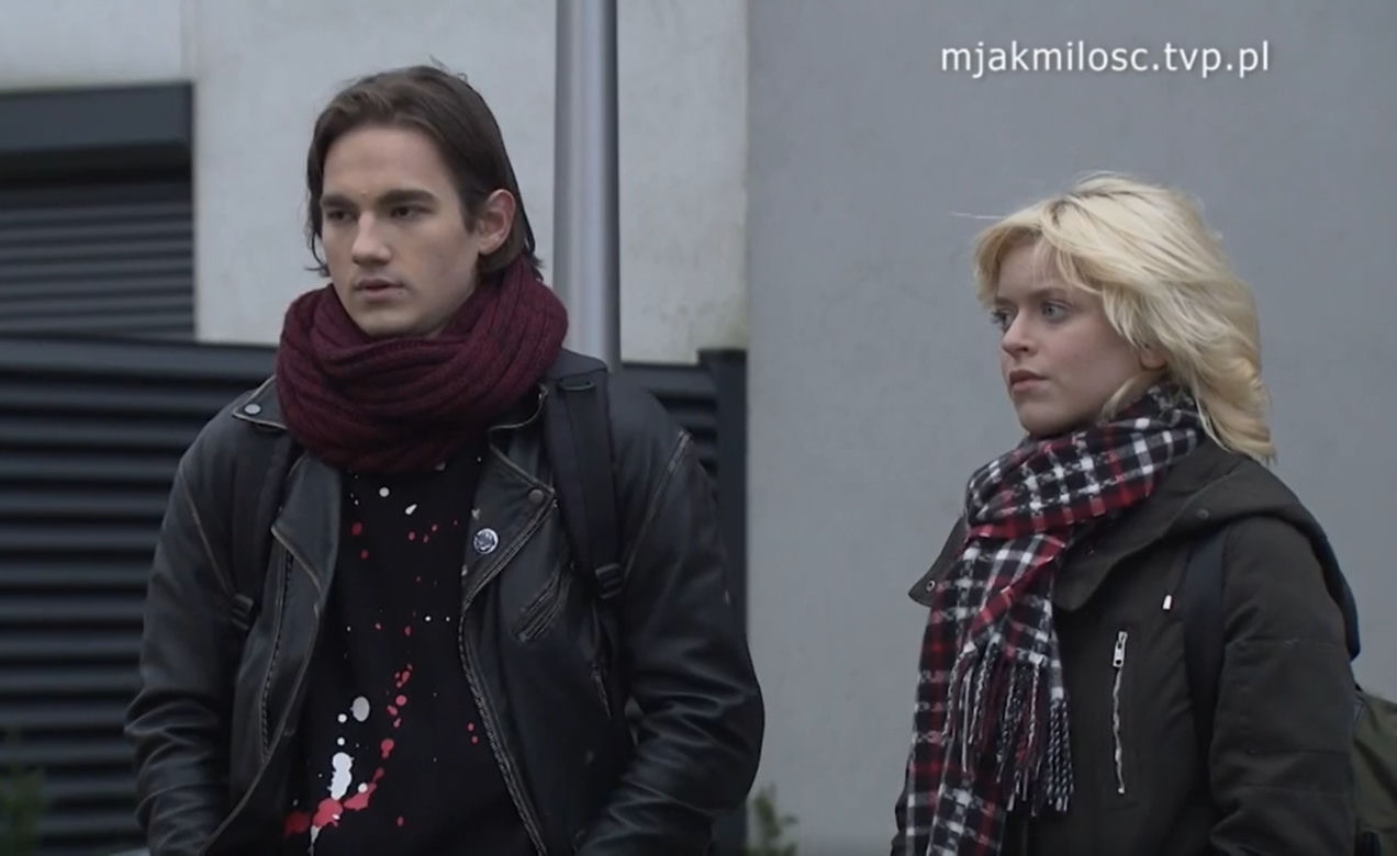 M jak miłość. Basia (Gabriela Raczyńska), Jasiek (Stanisław Dusza)