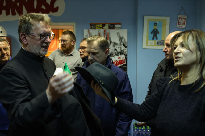 Podziemny protest górników kopalni Silesia