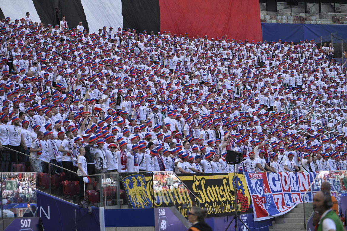 Puchar Polski pomiędzy Górnikiem Zabrze i Rakowem Częstochowa na PGE Narodowym w Warszawie
