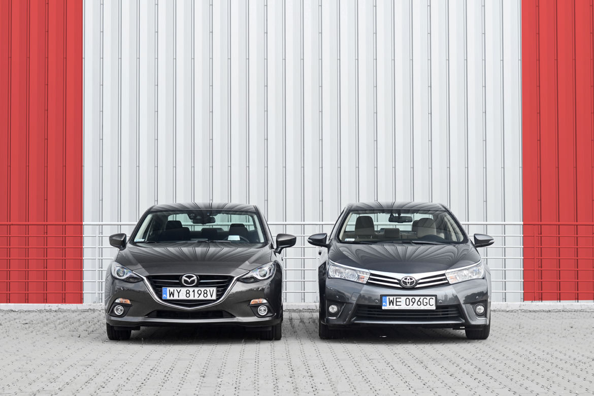 Mazda 3 Sedan 2.0 A/T SkyPASSION vs. Toyota Corolla 1.6 Multidrive S Prestige