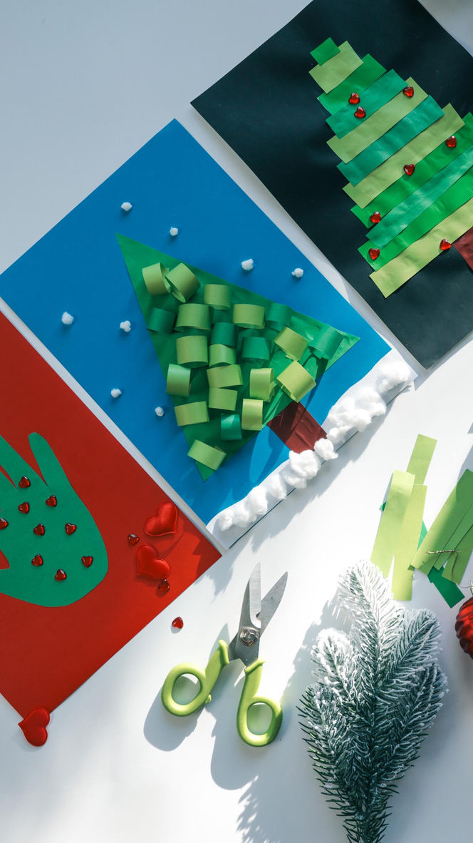 Ozdoby świąteczne z papieru