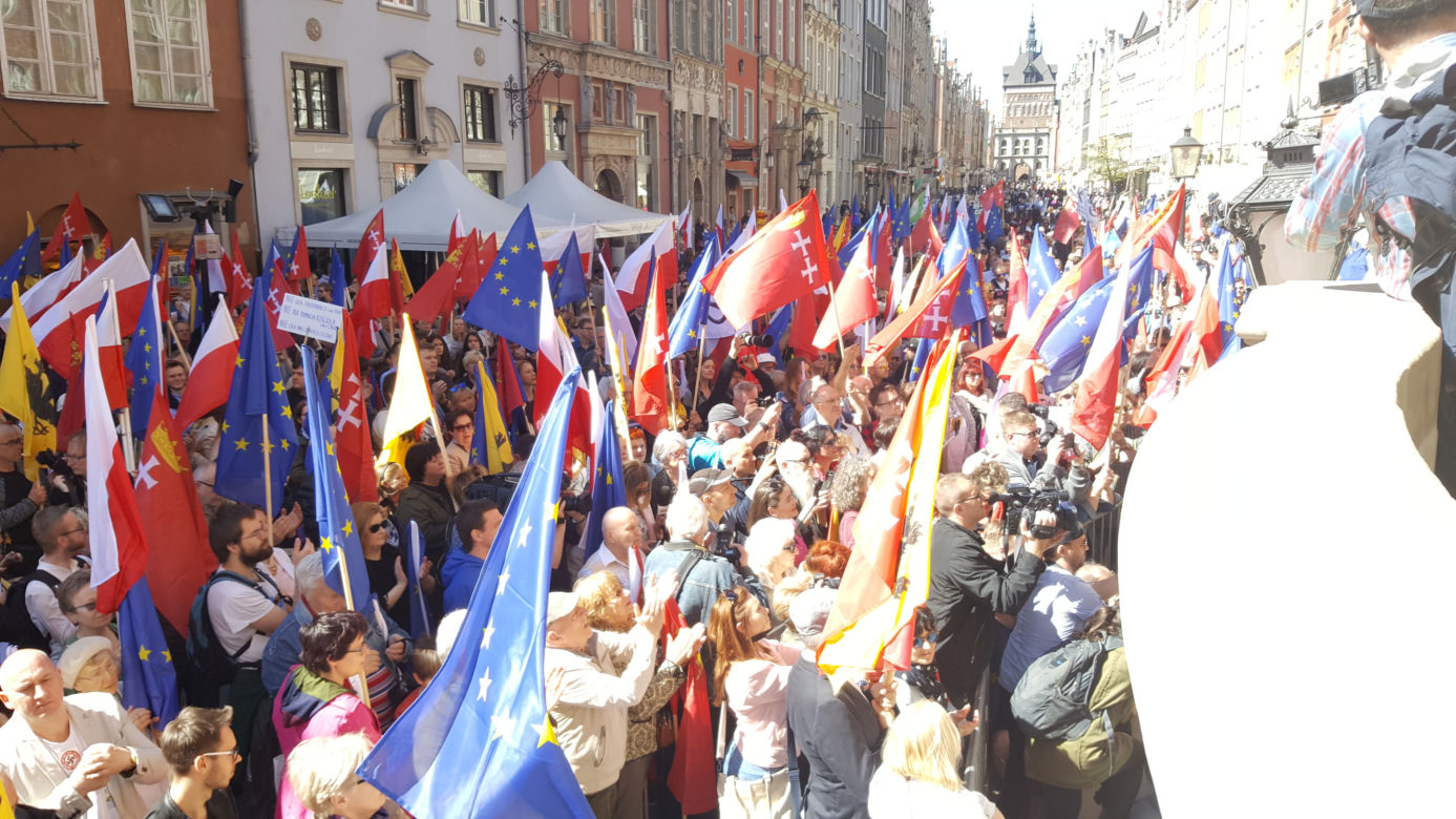 "Nie dla nacjonalizmu i faszyzmu" w Gdańsku