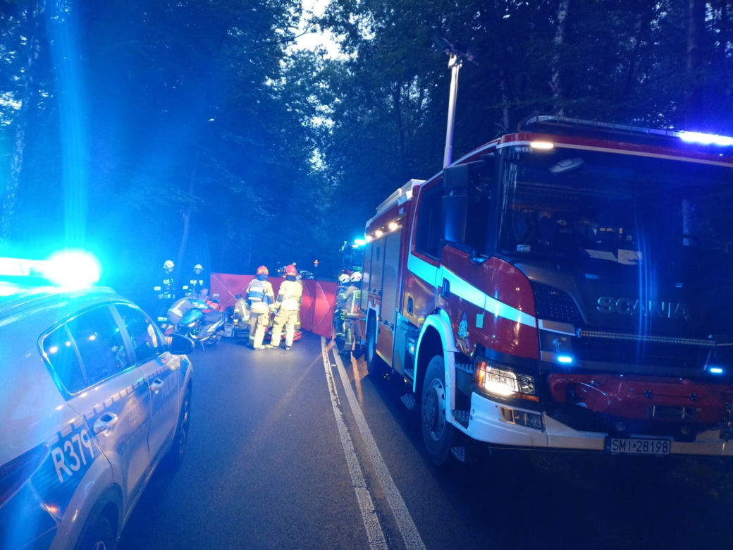 Wypadek w Orzeszu