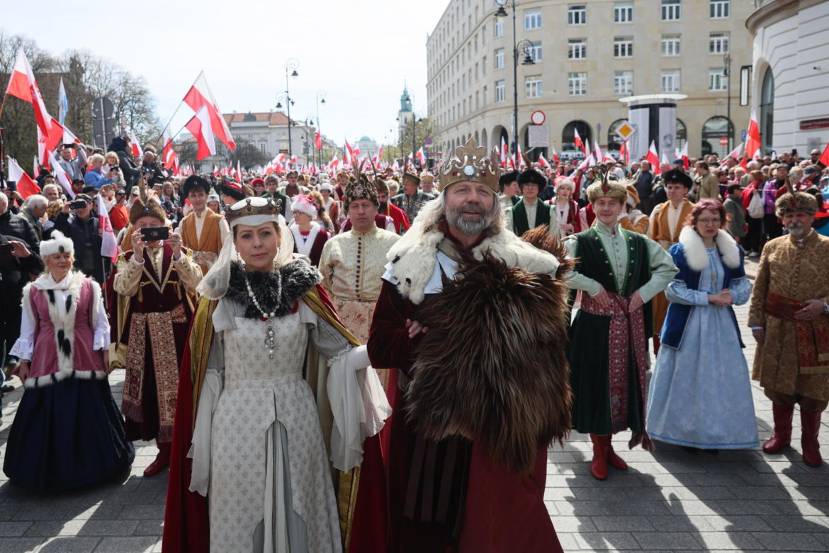   Wielki marsz w Warszawie 12.04.2025