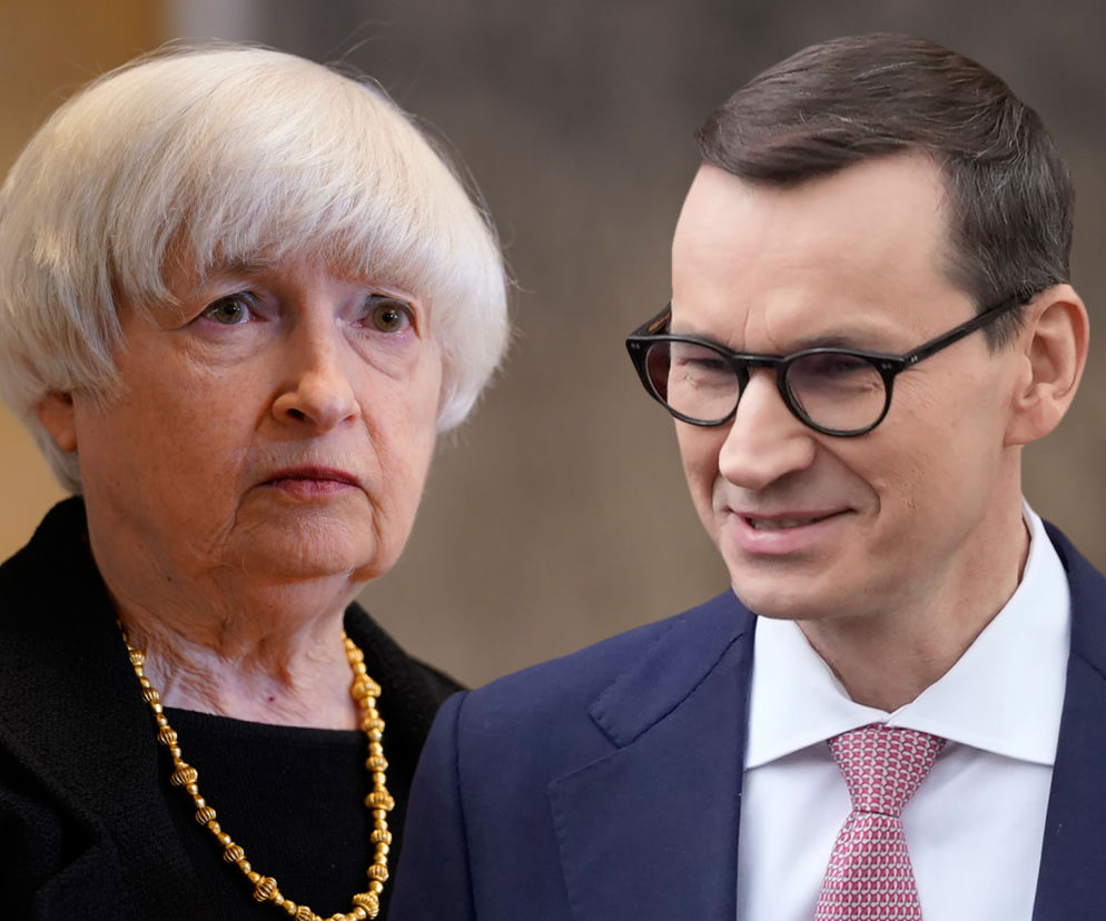 Morawiecki spotka się z sekretarz skarbu USA