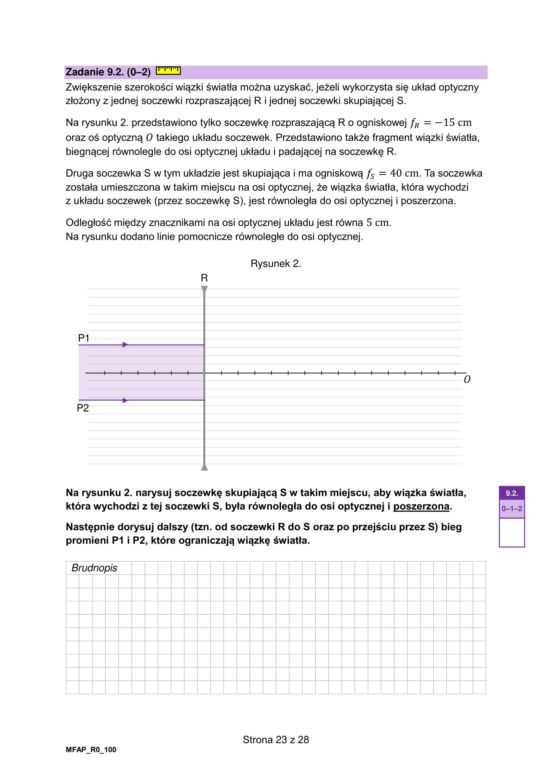 Matura 2024: fizyka rozszerzona. ARKUSZ FORMUŁA 2023