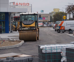 Budowa Lidla na bydgoskich Kapuściskach. Jak przebiegają prace? [ZDJĘCIA]