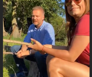 M jak miłość po wakacjach 2020. Magda (Anna Mucha), Andrzej Budzyński (Krystian Wieczorek)