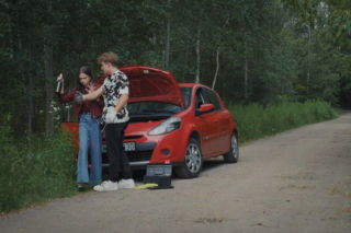 M jak miłość, odcinek 1894. Basia (Karina Woźniak), Kacper (Bartosz Ziewiec)