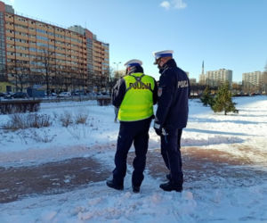 Pomorscy policjanci przetestowali nowego drona 5.02.2021 r.