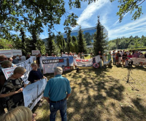 Protest mieszkańców Zabełcza