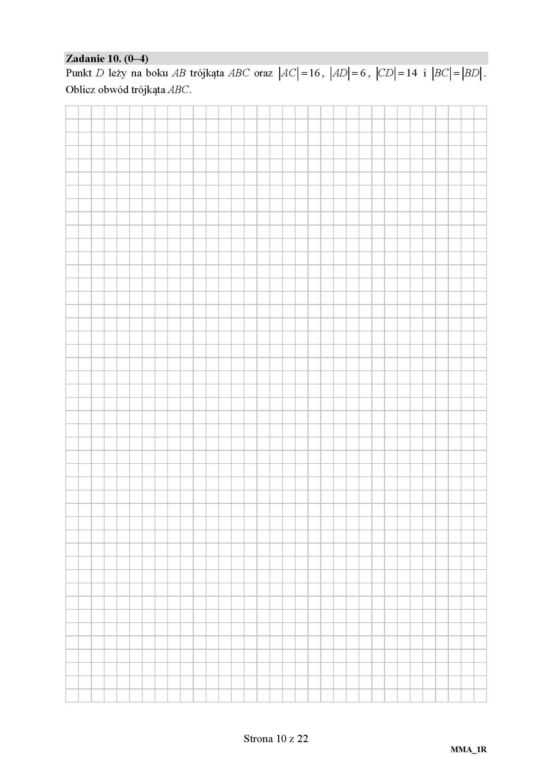 Matura 2019 matematyka p.rozszerzony