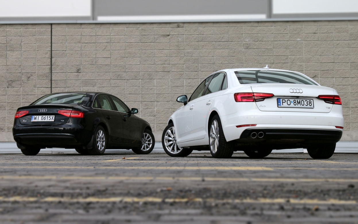 Audi A4 Limousine B9 i Audi A4 Limousine B8