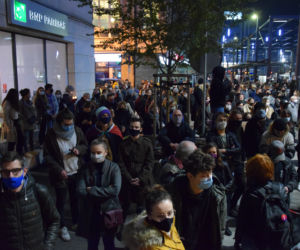 Protest kobiet w Katowicach. Tłumy strajkują przeciwko zakazowi aborcji