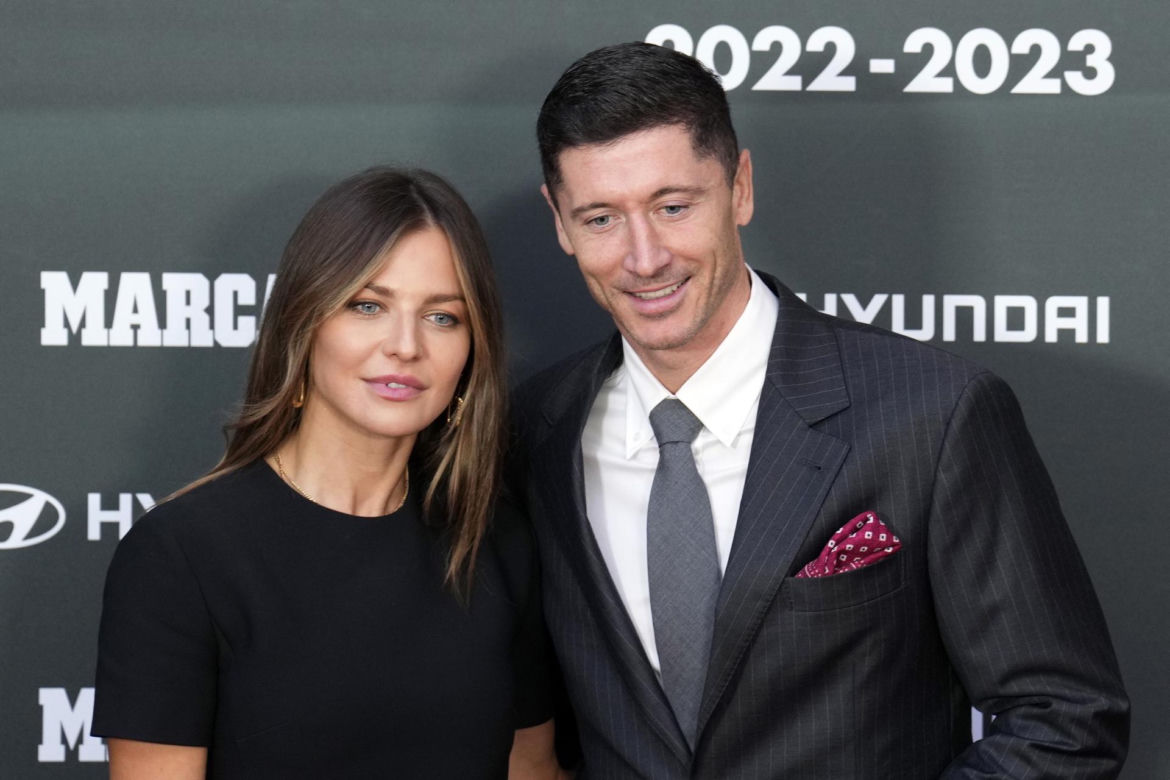 Robert i Anna Lewandowscy na Marca Awards