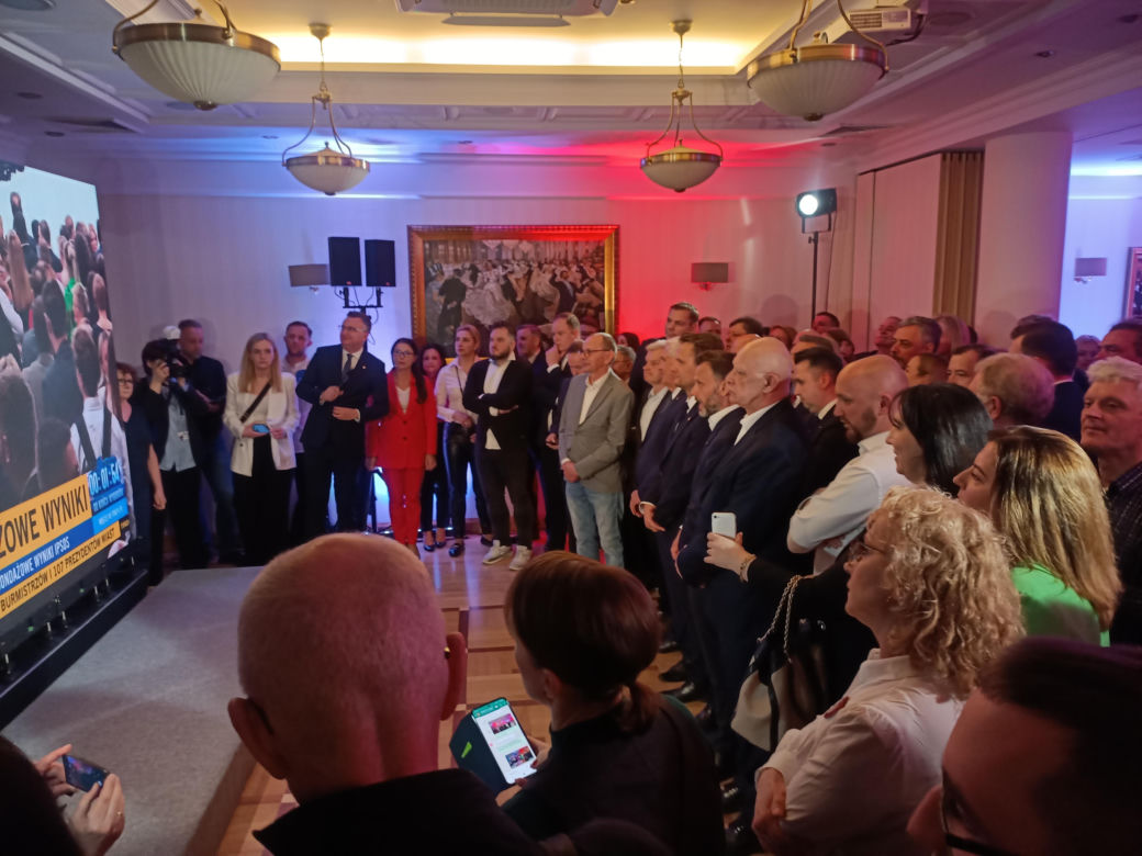 Wybory samorządowe 2024. Wieczór wyborczy podlaskiej Koalicji Obywatelskiej