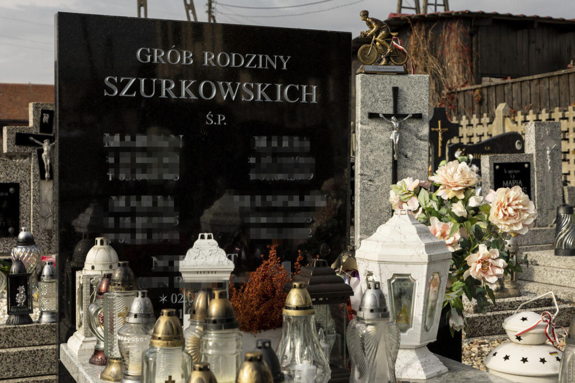 Tak wygląda grób Ryszarda Szurkowskiego