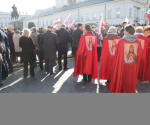Apel Pamięci przed Pałacem Prezydenckim
