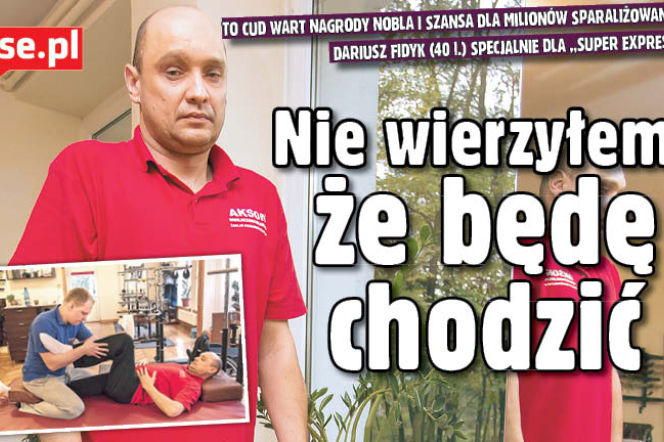 Nie wierzyłem że będę chodzić