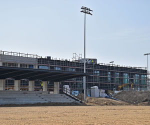 Budowa stadionu w Szczecinie - maj 2020