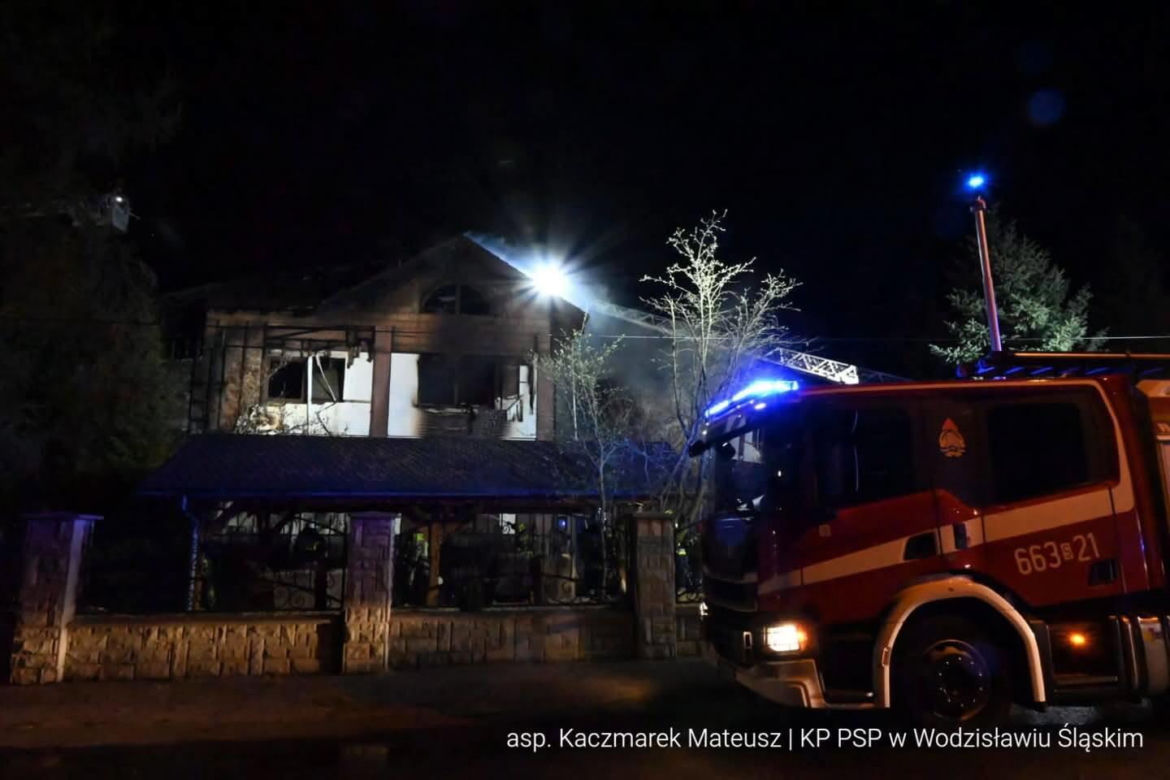 Tragiczny pożar w Pszowie. Zginęło pięć osób