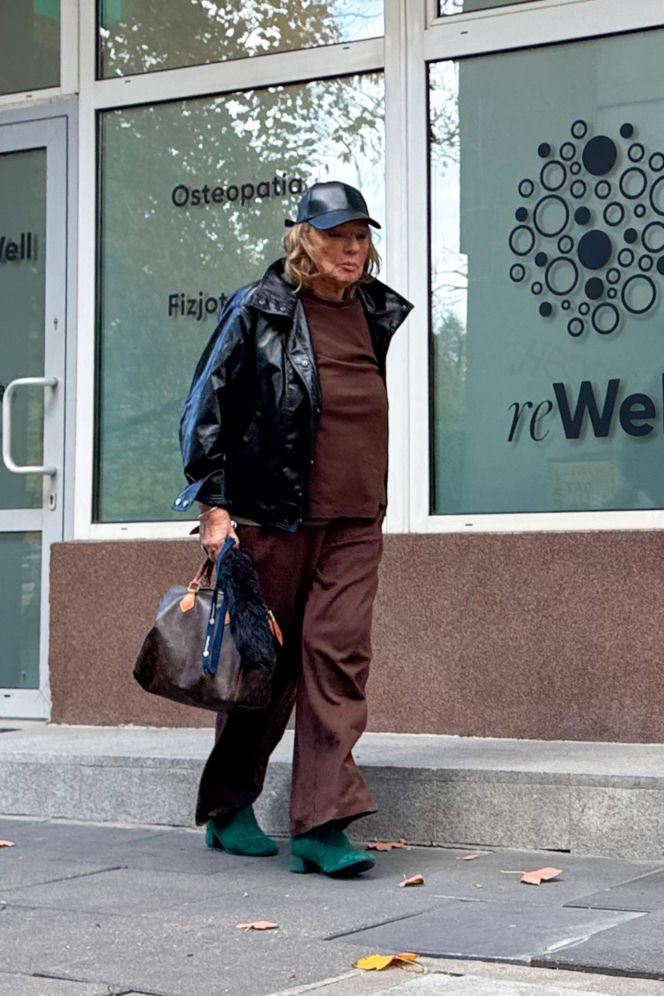 Agnieszka Fitkau-Perepeczko  na bazarku