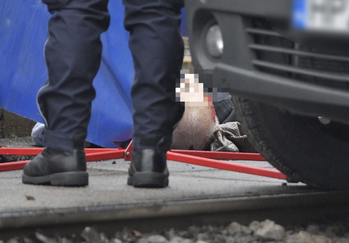 Wypadek śmiertelny na torowisku