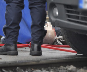 Wypadek śmiertelny na torowisku