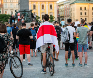 Kraków solidarny z Białorusią