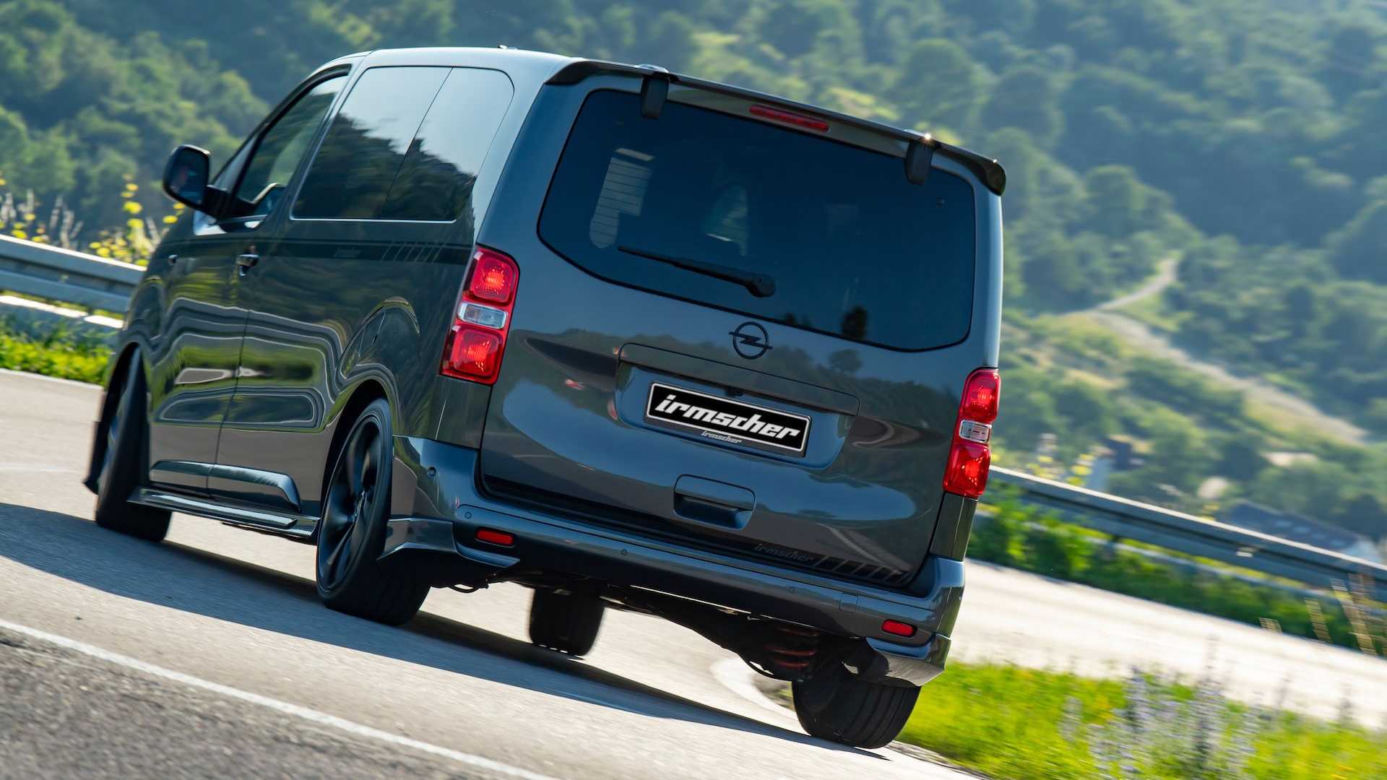 Irmscher Black Phantom - Opel Zafira po tuningu