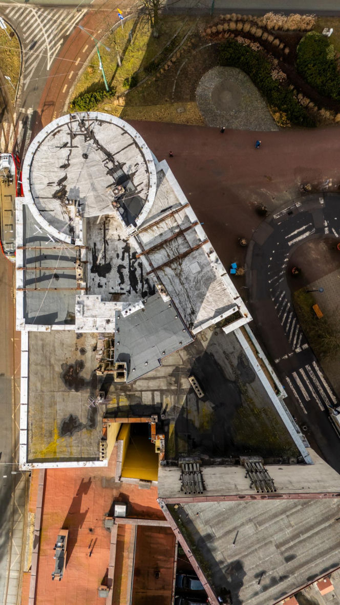 Przedwojenny drapacz chmur przy al. Zwycięstwa 1, Sosnowiec