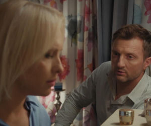 M jak miłość odc. 1921. Dorota (Iwona Rejzner), Bartek (Arkadiusz Smoleński)