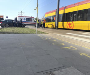Dramat na Białołęce. 5-latek wjechał rowerkiem pod tramwaj 