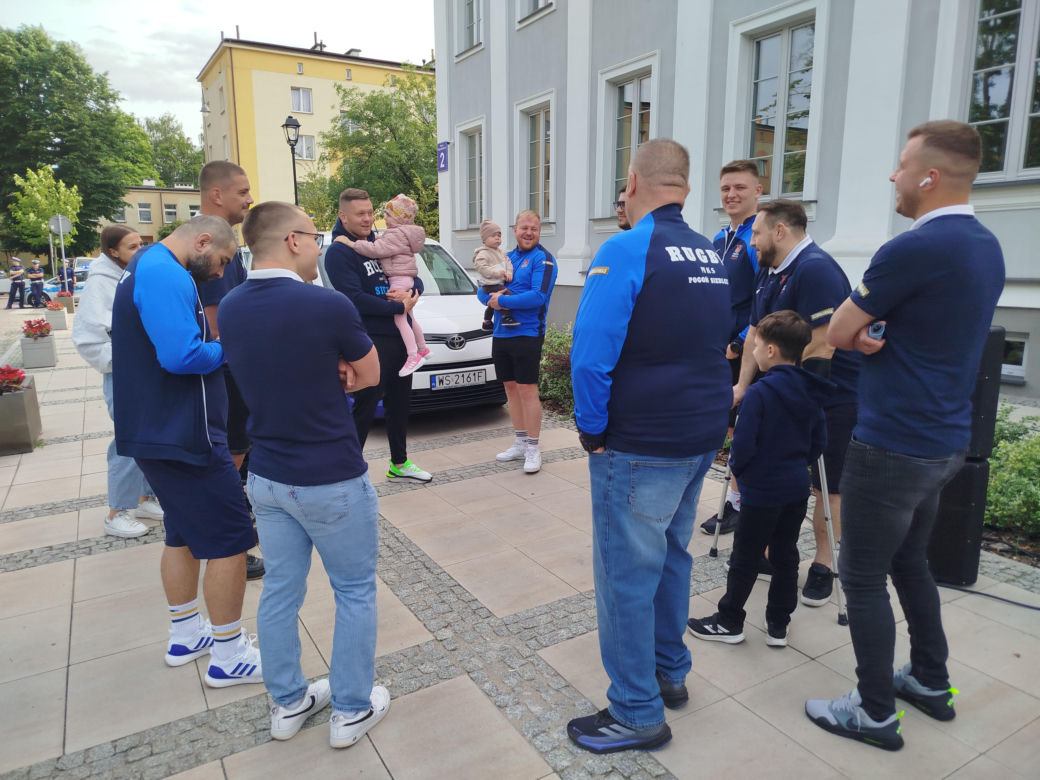 Społeczność sportowców i kibiców rugby z Siedlec uczciła największy z dotychczasowych sukcesów w historii klubu