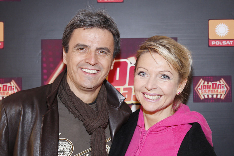 Piotr Polk i Magdalena Wołłejko