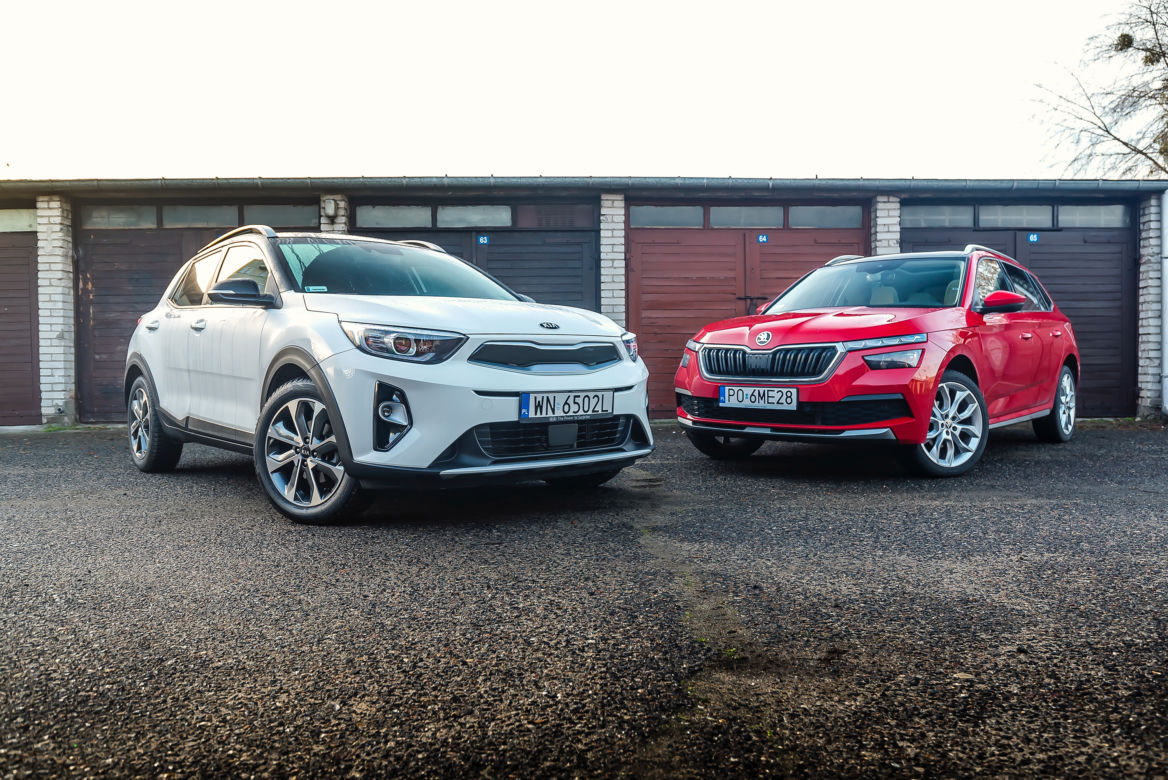 Skoda Kamiq 1.0 TSI 115 KM DSG7 Style vs. Kia Stonic 1.0 T-GDI 120 KM 6MT XL