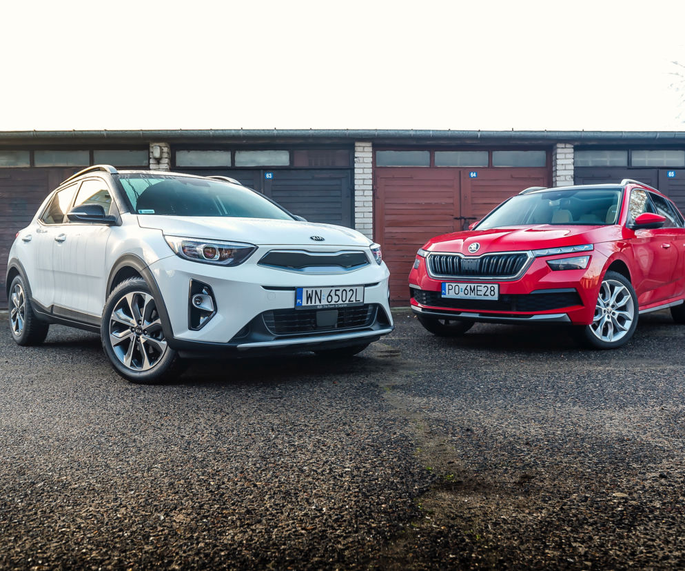 Skoda Kamiq 1.0 TSI 115 KM DSG7 Style vs. Kia Stonic 1.0 T-GDI 120 KM 6MT XL