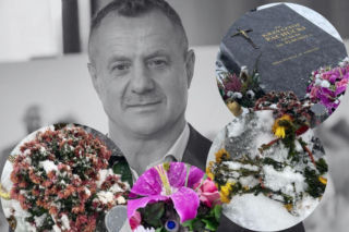 Poruszający widok na grobie Krzysztofa z Rolnik szuka żony. Zniszczone kwiaty i przysypane śniegiem znicze. Ten widok naprawdę chwyta za serce