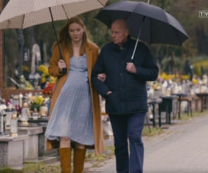 Na dobre i na złe odc. 814. Wiktoria Consalida (Katarzyna Dąbrowska), Stefan Tretter (Piotr Garlicki)