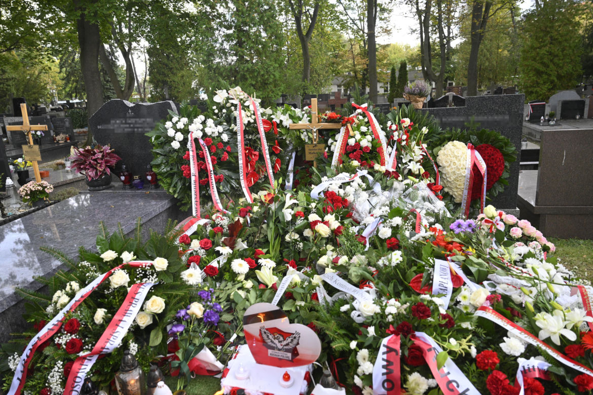 Tak wygląda grób ks. Małkowskiego