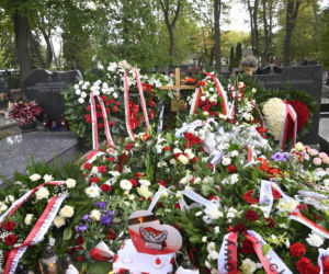 Tak wygląda grób ks. Małkowskiego