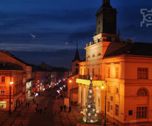 Świąteczne iluminacje w Lublinie 2014