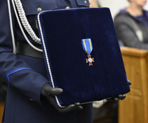 Młody policjant zginął w potwornym wypadku. Pogrzeb Kacpra Mierzejewskiego